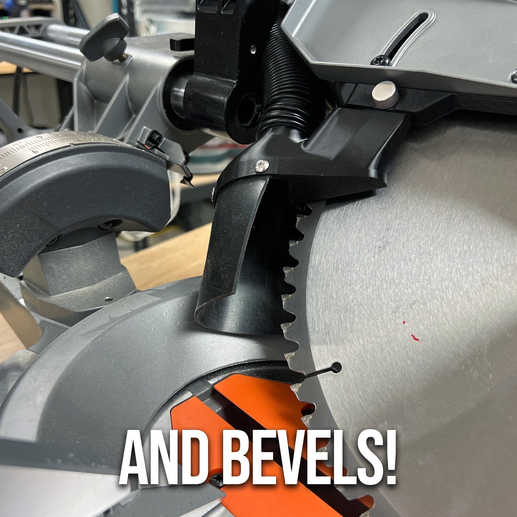 Ridgid 12" Sliding Miter Saw Dust Collection Chute (R4222) & Plans Bundle - Shop Nation Store
